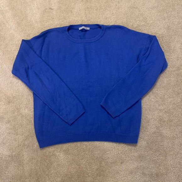 Octavia Blue Crewneck Sweater - Picture 5 of 7